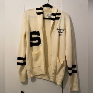 Vintage Letterman-style Cardigan